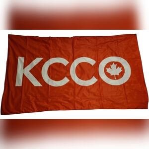CANADIAN FLAG "KEEP CALM AND CHIVE ON " Double-Sided